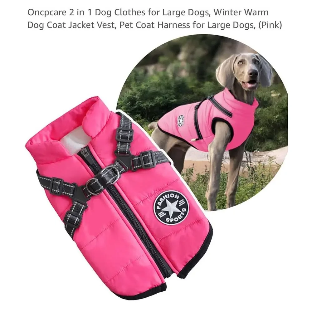 Dog Rain Coat Winter Jacket 14